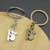 Llavero Oso Koala Aleación Bronce Antiguo Color Plata Diseño Abrazando Árbol Colgante para Bolso Shein Temu Aliexpress Amazon
