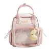 Nueva Mochila Multifuncional Estilo Japonés para Niña, Linda Bolsa Ita Transparente para Salidas de Primavera y Verano, Mochila de un Solo Hombro