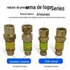 Manômetro de alívio de pressão queimador de retorno de calor oxigênio acetileno HF-2 todo em cobre preventor de têmpera válvula de têmpera para maçarico