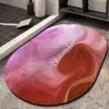 Celebridad de Internet Azul Klein Barro de Diatomeas Alfombrilla para Puerta de Baño Alfombra de Baño Absorbente para el Hogar Alfombrilla para Puerta de Inodoro