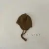 Gorros de Punto para Niños para Otoño e Invierno, Gorros de Punto para Bebé, Gorros para Niños, Gorros con Orejeras para Niñas, Gorros Calientes, Gorros sin Visera, Gorros tipo Pañuelo
