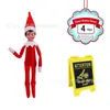 2026 Amazon Mais Vendido Tecido de Natal Estante 24 Dias Antes do Natal Desafio Diferente Boneco Elfo Figura Brincar