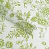 Papel de regalo con diseño de flores retro estilo europeo con diseño de flores frescas y flores hechas a mano para envolver flores en papel Kraft.