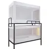 Mosquiteiro Dormitório Estudantil Cama Elástica Dormitório Cama Superior Cama Inferior Cama de Solteiro Universal Retrátil Zíper Iurta