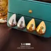 Pendientes de Plata Aguja Geométricos Lisos con Forma de Gota de Agua, Populares en Europa y América, Pendientes de Diseño de Nicho con Sentido de Individualidad, Accesorios para Orejas de Moda y Versátiles