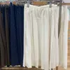 Falda Midi Plisada de Gasa con Lunares y Cintura Elástica para Mujer E488811/487996