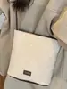 Bolso de Mujer Casual de Gran Capacidad Bolso de Mujer 2025 Otoño Nuevo Estilo Moderno Bolso de Hombro Único Bolso Cubo de Moda