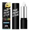Palo de Pintura Facial 3.5G (Blanco) Maquillaje para Fiesta de Disfraces de Carnaval Maquillaje de Halloween