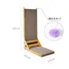 Caja de parto para gatos, cuerpo de cartón, doble capa, apilable, papel corrugado, resistente al desgaste, no se astilla, multifuncional, rascador de garra, tabla rascadora de garra de gato de madera maciza