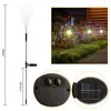 Nueva Luz Solar para Jardín Exterior Impermeable Decoración de Jardín Balcón Paisajismo Luz de Fuegos Artificiales para Exteriores Luz para Césped