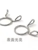 Abrazadera de Alambre de Acero Galvanizado Niquelado, Hebilla de Liberación Rápida de Presión Manual, Clip de Fijación para Tubería de Aceite y Tubería de Agua, Abrazadera de Aro Elástico, Clip de Resorte