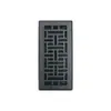Bestseller Transfronterizo de Amazon/Rejilla Decorativa de Piso de Metal para Ventilación de Aire de Acero con Salida de Aire Ajustable