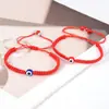 Pulseira Olho Azul, Pulseira de Fio Vermelho Olho do Diabo, Ajustável - Joia Mais Vendida da Amazon na Europa e América