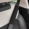 Almofadas de Ombro para Cinto de Segurança de Carro, Protetores de Cinto de Segurança de Cor Sólida de Algodão e Linho de Alta Qualidade, Almofadas de Ombro Anti-Sufocamento para Interior de Carro