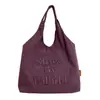 Bolsa de Lona Casual para Mujer 2025 Nueva Moda Ligera para Llevar en la Mano Bolsa de Compras Versátil Bolso de Hombro para Viajar al Trabajo