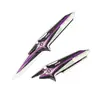Mercancía del Juego Delta: Cuchillo de Juguete Plegable de Resorte Modelo Estrella Fugaz, Accesorio de Juego, Adorno de Regalo