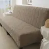 Funda de sofá jacquard elástica de cobertura total, funda para sofá cama plegable sin brazos, universal para todas las estaciones, funda de sofá antideslizante y a prueba de polvo