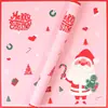 Papel de Regalo Cedro Navideño Pensamiento de Siete Colores Papel Opp Impermeable Floristería Floral Material de Empaque para Flores Papel para Envolver Flores