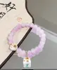 Pulsera Garra de Gato para Mujer Pulsera con Colgante de Gato de la Suerte y Borla Joyería de Nicho Wen Play Puesto de Lugar Escénico Venta al por Mayor