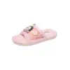 Nova coleção outono/inverno 2026: pantufas fofas com tema de cachorro de desenho animado, adequadas tanto para uso interno quanto externo, com sola macia para uso confortável