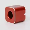 Porta Plumas Metálico Porta Plumas Inserto Pequeño para Plumas Cuadrado Barril Negro para Pluma Base para Cepillos de Dientes de Pareja Porta Cuchillas Papelería para Estudiantes