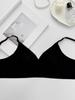 Ropa Interior Sin Costuras Ultradelgada para Mujer, Fresca e Inalámbrica, Minimiza Busto Grande, Sujetador de Verano Fino Inalámbrico Cómodo