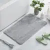 Alfombra absorbente para baño, alfombrilla antideslizante para la entrada del baño, alfombrilla para inodoro, alfombra para la entrada del hogar para el dormitorio