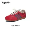 Zapatos de Entrenamiento Retro Alemanes Aogushi Deng para Mujer 2026 Nuevo Otoño Suela Gruesa Ballet Suela Suave Súper Bonitos Zapatos Deportivos Casuales