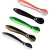 Luya isca Loach isca falsa Soft Bait 10cm6g miçangas robalo salmão minhoca macia morrendo Loach luz pesca no mar