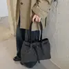 Diseño único, bolso tote de lunares retro, nueva colección otoño 2026, bolso de hombro de moda con detalle de hebilla de cinturón, bolso de axila