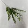 Bosque Escandinavo Verde Planta Verde Hoja Verde Techo de Salón de Bodas Mimosa Plástico Flor Falsa Hierba de Amante Eucalipto