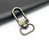 Hebilla de Puerta de Cuatro Partes Negro Mate con Hebilla de Gancho Dorado, Correa Tejida, Gancho Giratorio de Latón Antiguo, Accesorio de Llave Transfronterizo