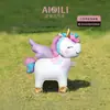 Nuevo Globo de Animal con Ruedas para Caminar Decoración para Fiesta de Cumpleaños de Niños Accesorios Puesto de Mercado Nocturno Juguete para Exterior Globo