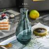 Vaso de Vidro Simples para Garrafa Hidropônica Estilo Ins de Alto Padrão Cultura em Água Transparente Decorações de Mini Arranjo de Flores para Sala de Estar Hidropônica