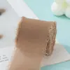 Fita de Chiffon com Fita Rasgada à Mão Fita de Chiffon Fita de Flor de Casamento Alça de Flor Segurando Fita de Flor