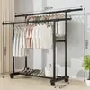 Tendedero de Ropa para Interiores, Perchero Engrosado y Reforzado, Tendedero para Ropa de Dormitorio, Perchero de Pie para Ropa de Hogar en Balcón, de Pie