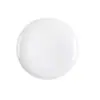 Plato Plano Redondo Blanco de Melamina, Plato Comercial para Comida Rápida, Plato para Bol de Arroz, Plato para Salteado, Plato de Plástico para Buffet
