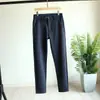 Pantalones casuales rectos gruesos para hombre de otoño e invierno 1346