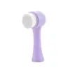 Cepillo Facial Limpiador de Doble Cara, Cepillo de Silicona con Cerdas Suaves, Cepillo Facial Limpiador Manual, Cepillo Facial Doble Cara para Maquillaje con Masaje