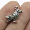 17X17Mm 2.3g Multicor DIY Liga de Zinco Acessórios de Joias Animal Voador Pardal Pássaro Pingente