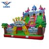 Castillo Inflable Exterior Tobogán Nuevo Equipo de Juego para Niños Tobogán Inflable Trampolín Ataque de Tiburón Gigante Fabricante Personalizado