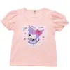 2026 Camiseta Nueva de Manga Corta Dulce y Linda de Verano para Bebé Niña Moda Casual Dulce para Niñas Ropa de Verano