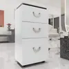 Gabinete de Herramientas para Barbería, Estación con Espejo para Salón de Peluquería, Gabinete para Cortar el Cabello, Carrito para Salón de Belleza, Estante de Almacenamiento para Secador de Pelo Dedicado para Salón de Peluquería