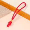 Nuevo colgante de cuerda con nudo de botón estilo chino accesorio de bolsa de sachet tejida a mano DIY cordón para teléfono móvil venta al por mayor