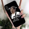 Capa de celular com desenho de cantor de hip-hop Kobe para iPhone 15