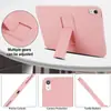 Funda Soporte Color Sólido Amigable con la Piel Adecuada para iPad Pro 11 pulgadas Funda para Tableta Apple Modelo 2024 Anticaídas Funda Suave sin Tapa