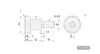Tornillo de paso de una ranura MJK04-D4 D5 D6 D8-L4 L5 L6 L7 L8 L10 L12 L15