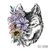 Adesivos de Tatuagem Infantis Animais Pequenos Pet Desenho Animado Meninos e Meninas Fofos à Prova d'Água Temporários para Rosto Estoque Pronto Transfronteiriço