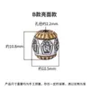 Plata Esterlina S925 Cobre Incrustado Mantra de Seis Sílabas Tibetano Patrón de Loto Cuentas Superiores para Pulsera DIY Cuentas para Cintura Cuentas Espaciadoras para Collar Accesorios