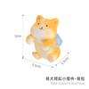 Jardín del Hogar jardinería maceta trepadora resina adornos pequeños lindo caricatura Corgi decoraciones para macetas animal divertido colgante